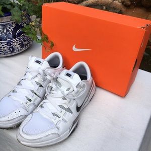 White Nike sneakers